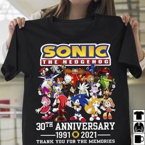 Sonic The Hedgehog 30Th Anniversary Shirt